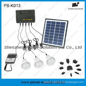 4W Solar Home System with Mobile Phone Charger